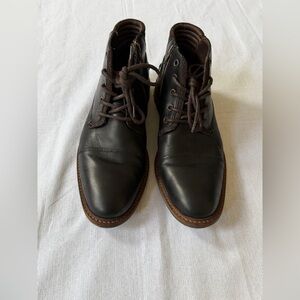 Bull Boxer Mens  Holten Black Leather Chukka Boots. Size 10